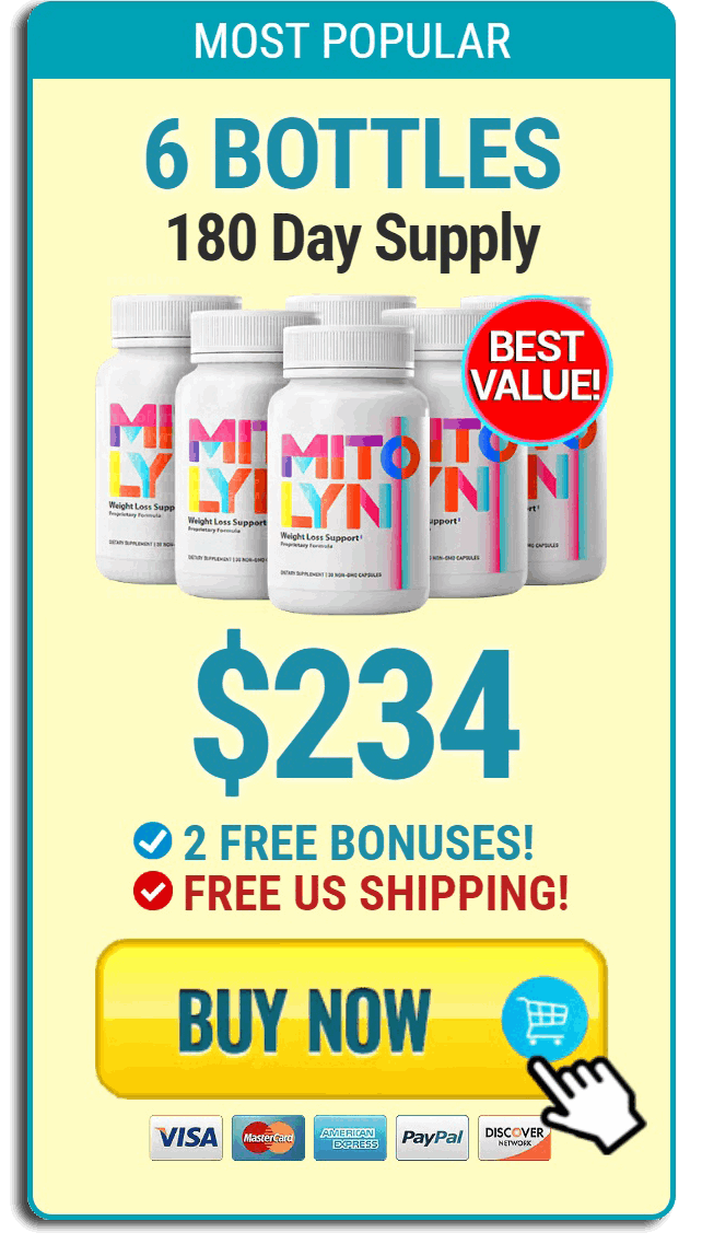 mitolyn six bottles price 